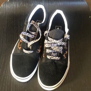 Old skool Vans cheetah